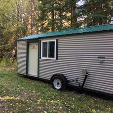 Red Lake Fish Houses for Upper Red Lake Walleye, Northern, Crappie ice fishing