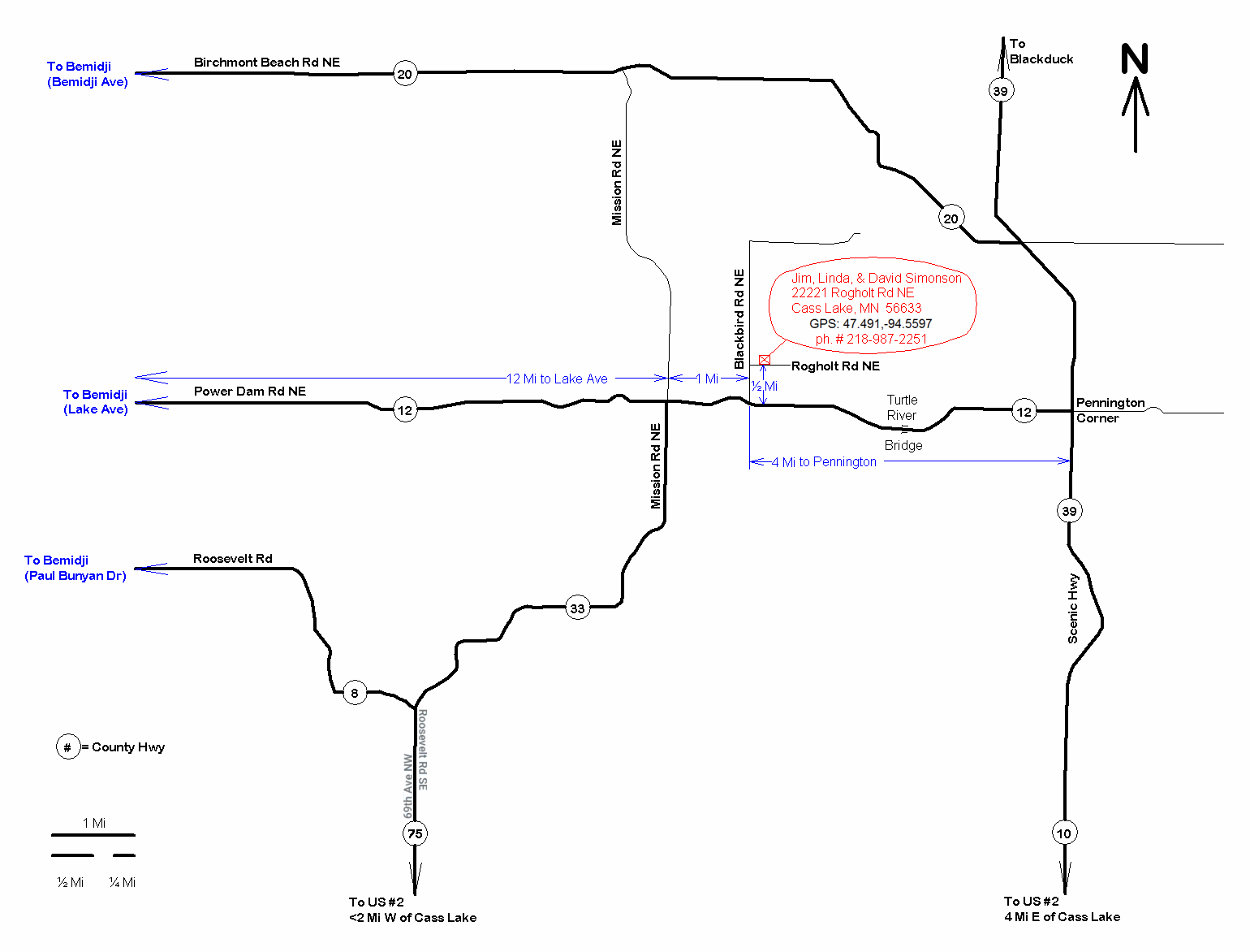 click for larger area map